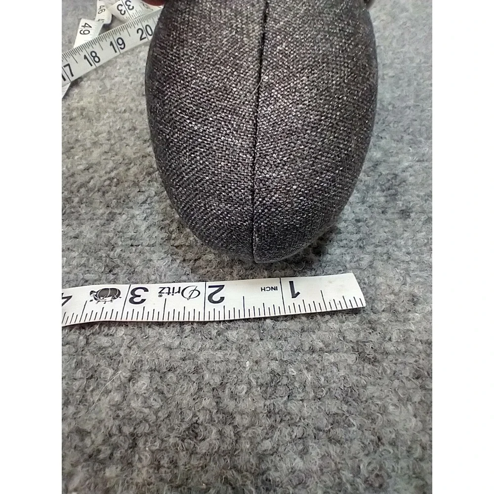 Oakley Sunglasses Hard Case Charcoal Grey Woven Fabric Ellipse Logo Storage